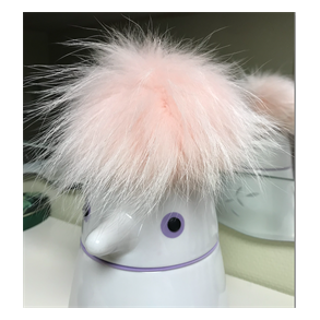 Stor VASKEBJRN dusk Lys Rosa